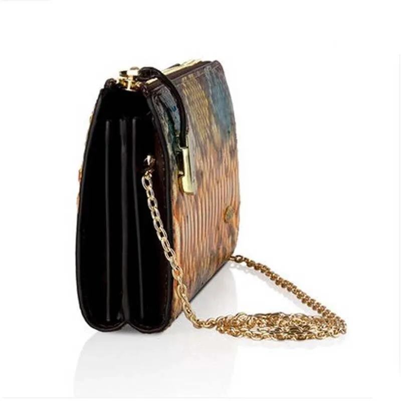 GENUINE PYTHON HANDBAG "LIVE OR DIE"