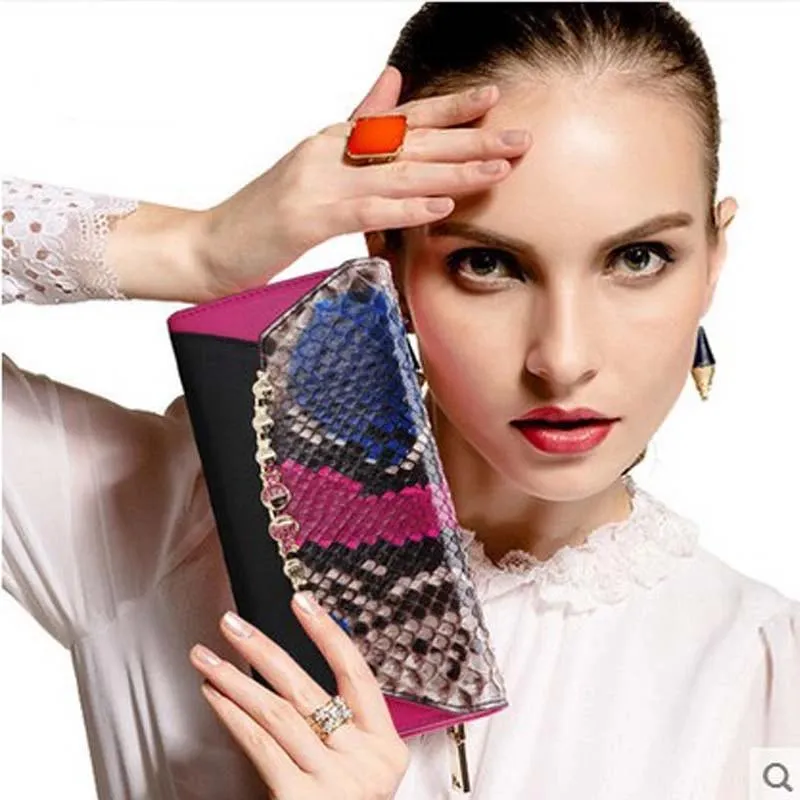 GENUINE PYTHON HANDBAG "ORION"