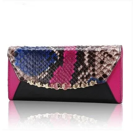GENUINE PYTHON HANDBAG "ORION"