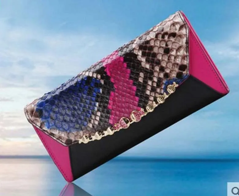 GENUINE PYTHON HANDBAG "ORION"
