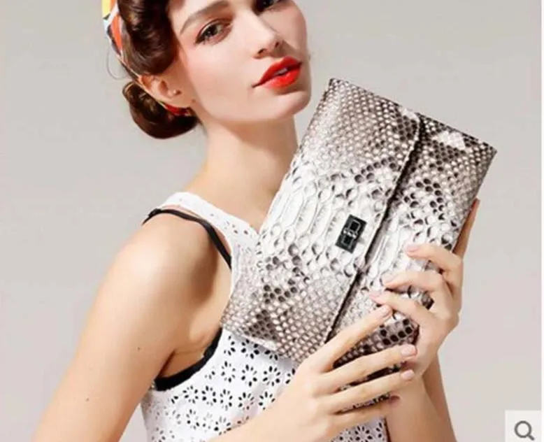 GENUINE PYTHON HANDBAG
