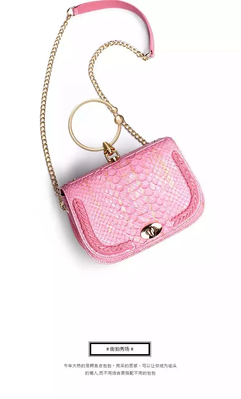 GENUINE PYTHON HANDBAG