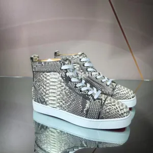 GENUINE PYTHON HIGH TOP "REMEMBER"