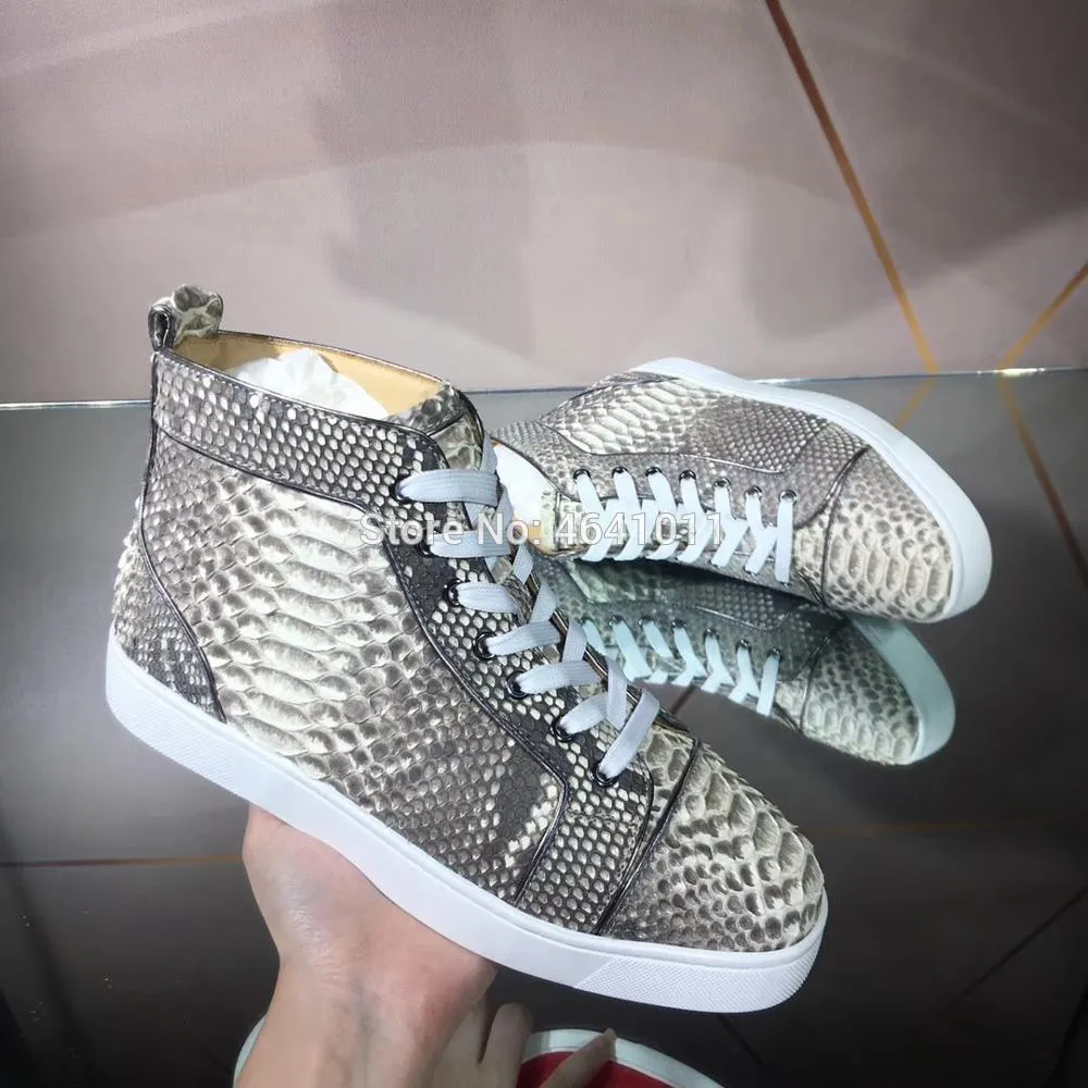 GENUINE PYTHON HIGH TOP "REMEMBER"