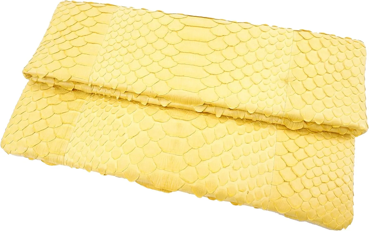 Genuine Python Snake Skin Leather Soft Fold Clutch Bag Purse