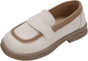 Girls Dress Shoes Toddler Girls Mary Jane Flats for School Party Wedding Shoes Kids Uniform Platform Shoes
