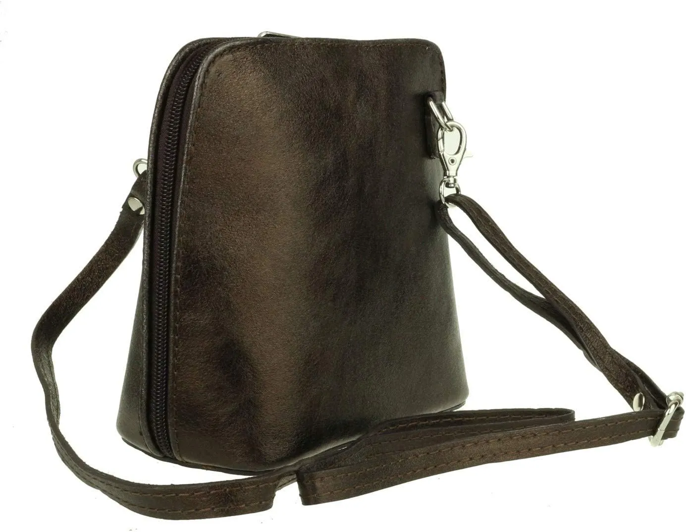 Girly HandBags Leather Snake Skin Rigid Cross Body Shoulder Bag