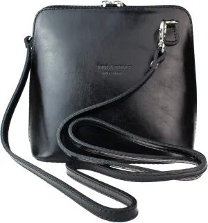Girly HandBags Leather Snake Skin Rigid Cross Body Shoulder Bag