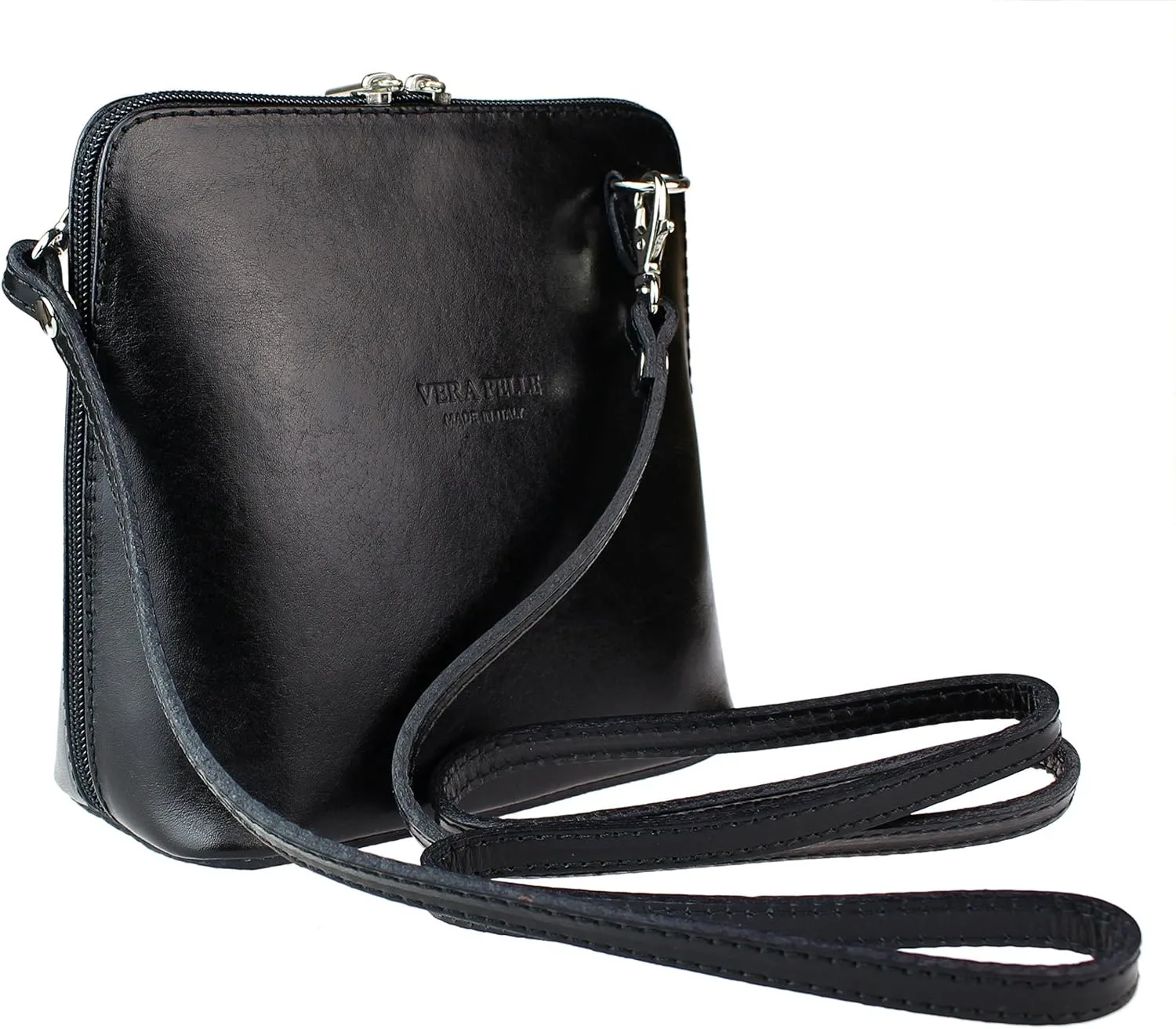 Girly HandBags Leather Snake Skin Rigid Cross Body Shoulder Bag