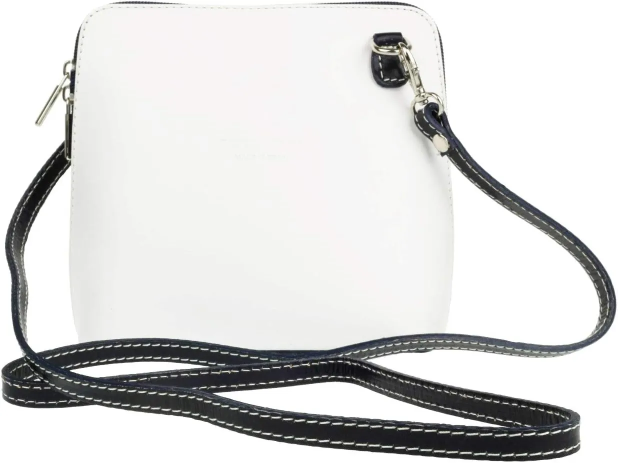 Girly HandBags Leather Snake Skin Rigid Cross Body Shoulder Bag