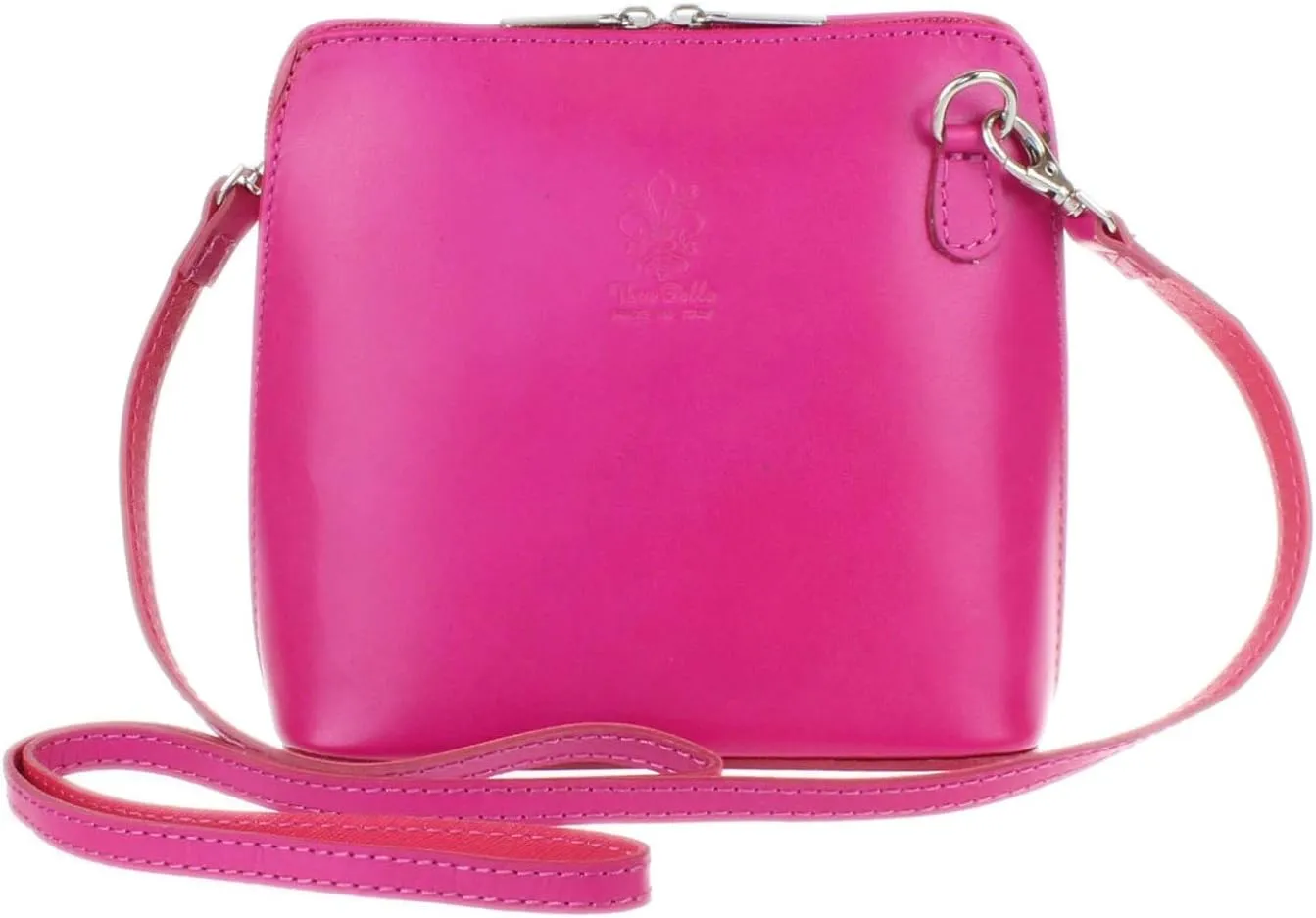 Girly HandBags Leather Snake Skin Rigid Cross Body Shoulder Bag