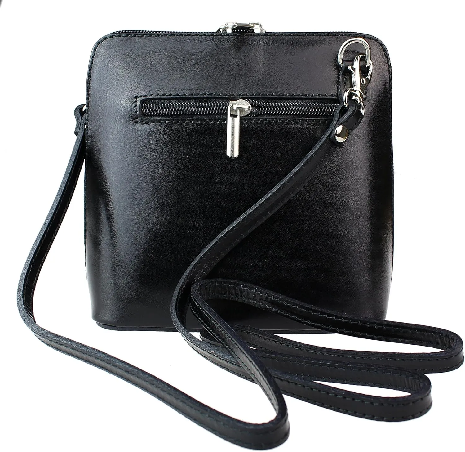 Girly HandBags Leather Snake Skin Rigid Cross Body Shoulder Bag