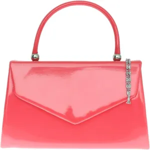 Girly HandBags Patent Clutch Bag Handbag Small Hard Case Ladies
