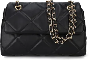 Gladdon Quilted Crossbody Purses for Women Small Ladies Shoulder Bags with Chain Trendy Clutch Purse Cute Designer Bag