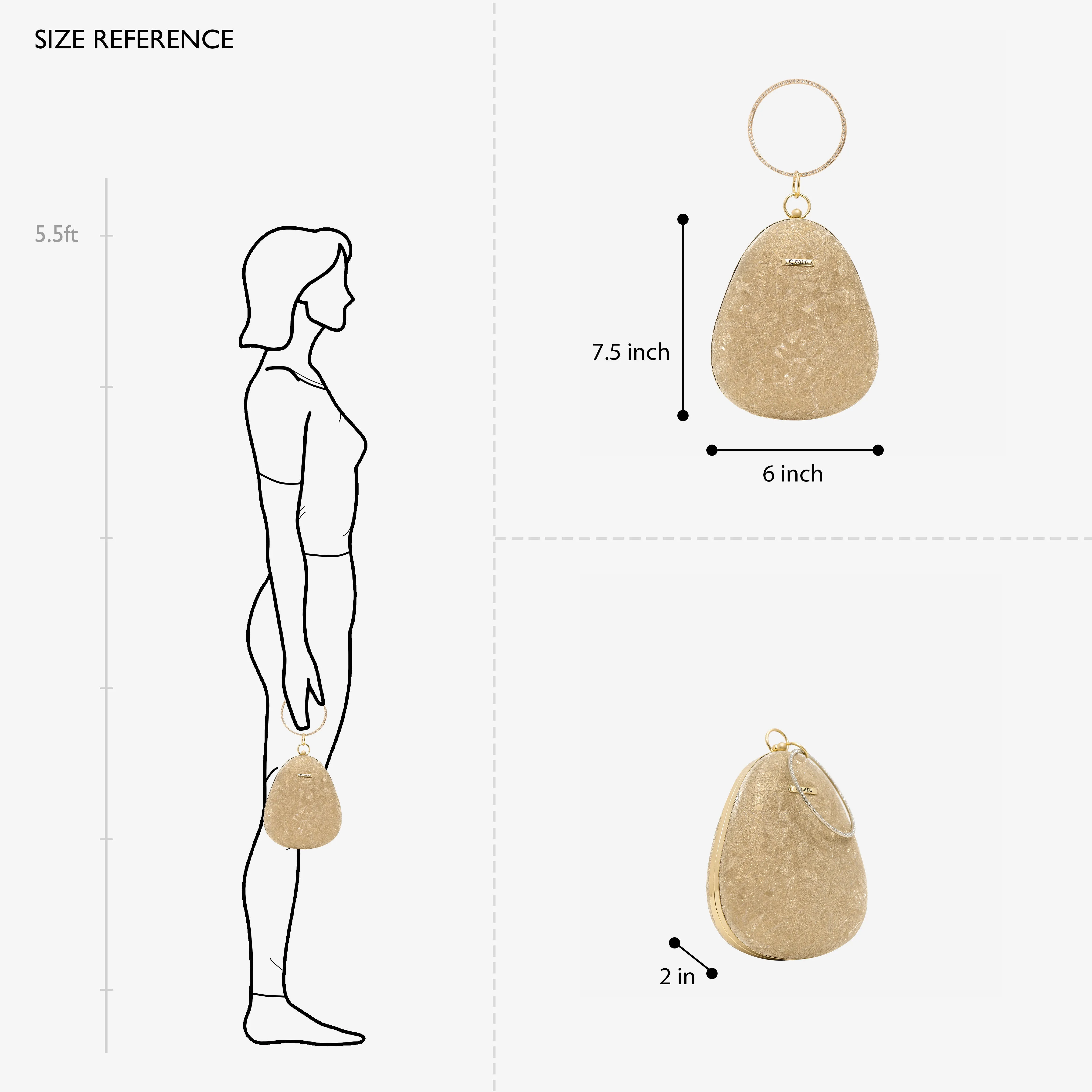 Gold Perfect for evening | cara