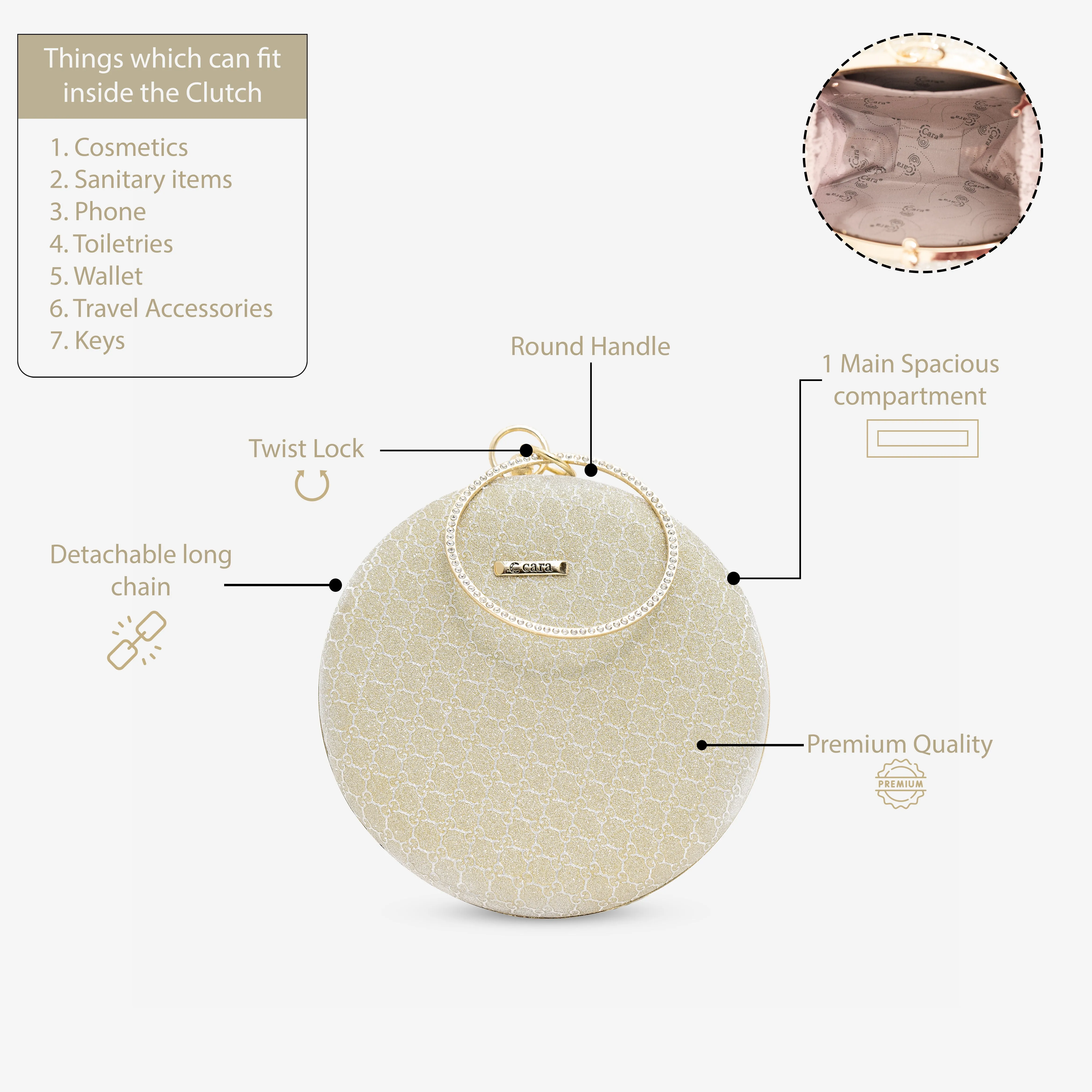 Gold SparkleSphere | cara