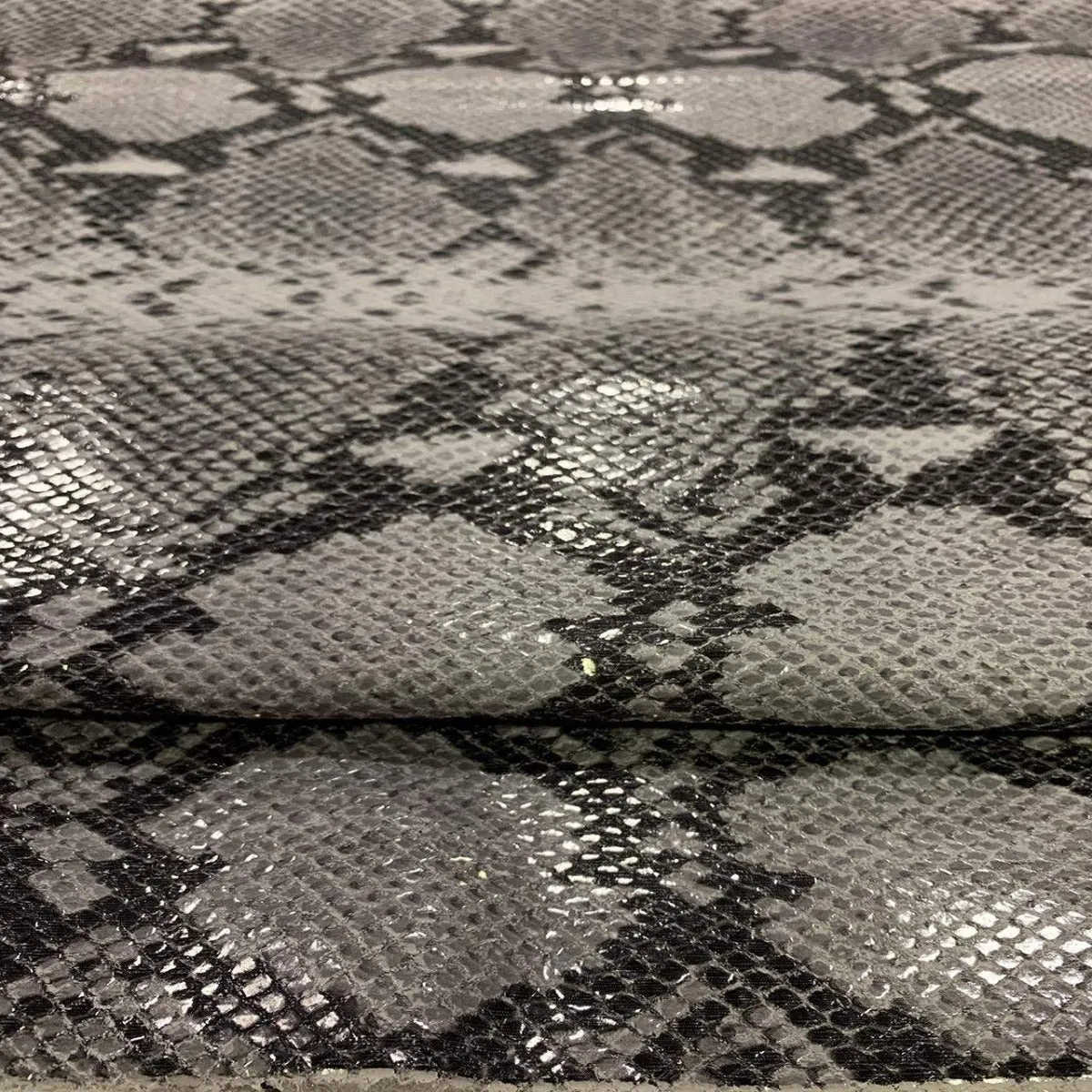 Grey Python Snake Print