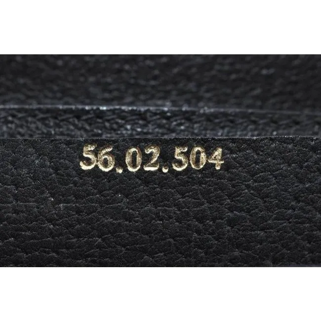 Gucci Clutch Two Way Grey On Black Guccissima Print Coated Canvas And Leather Shoulder Bag