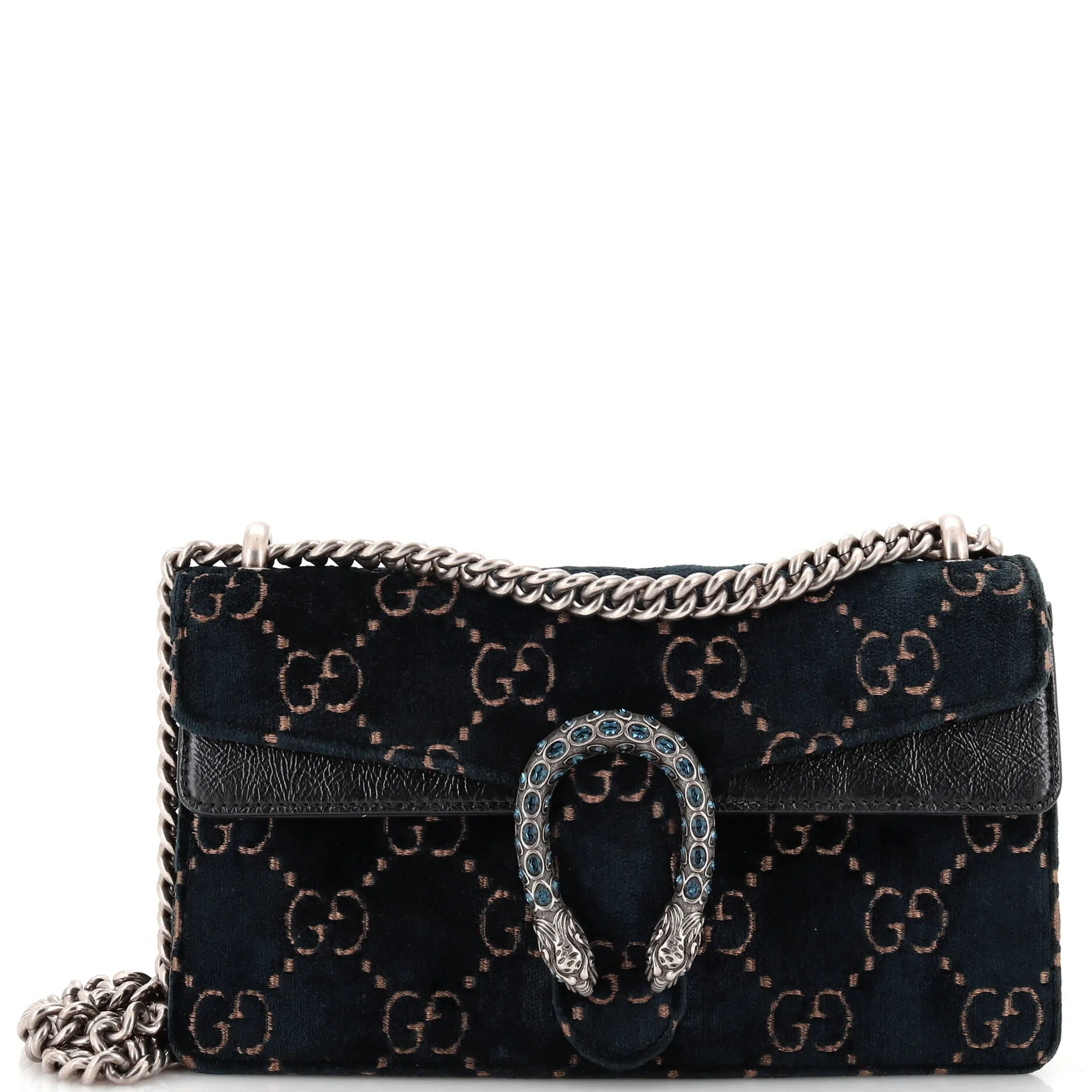 GUCCI Dionysus Bag GG Velvet Mini