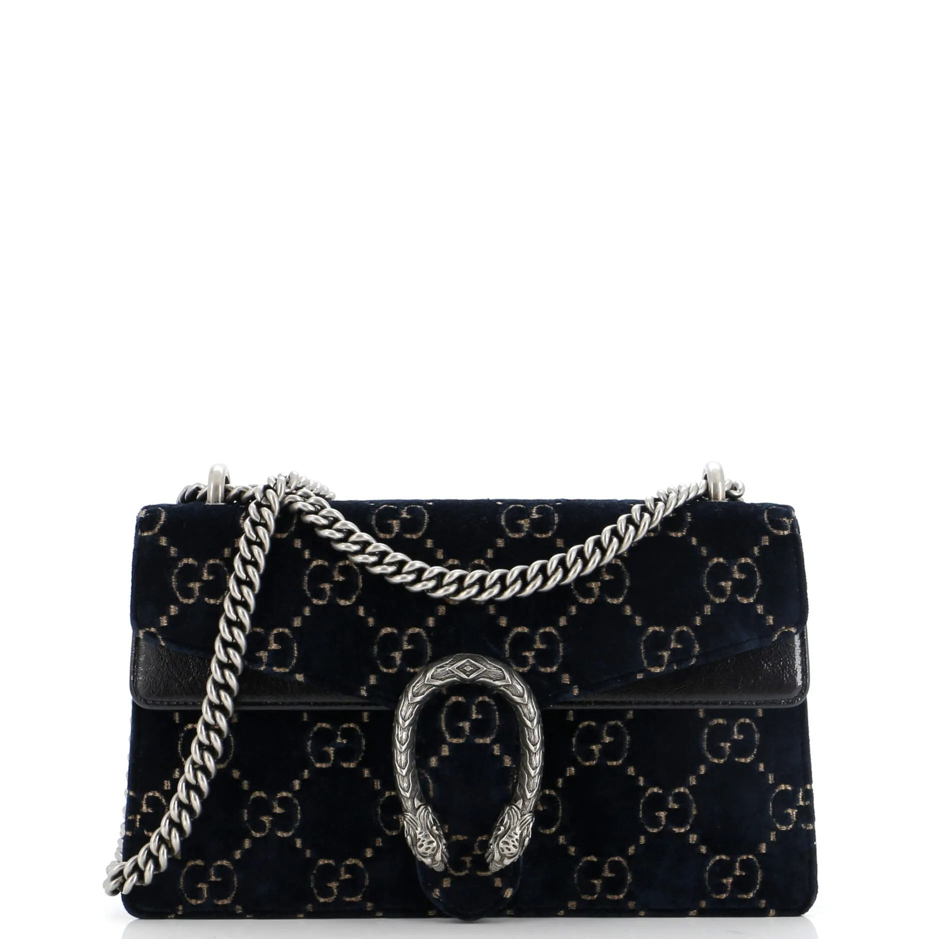 GUCCI Dionysus Bag GG Velvet Small