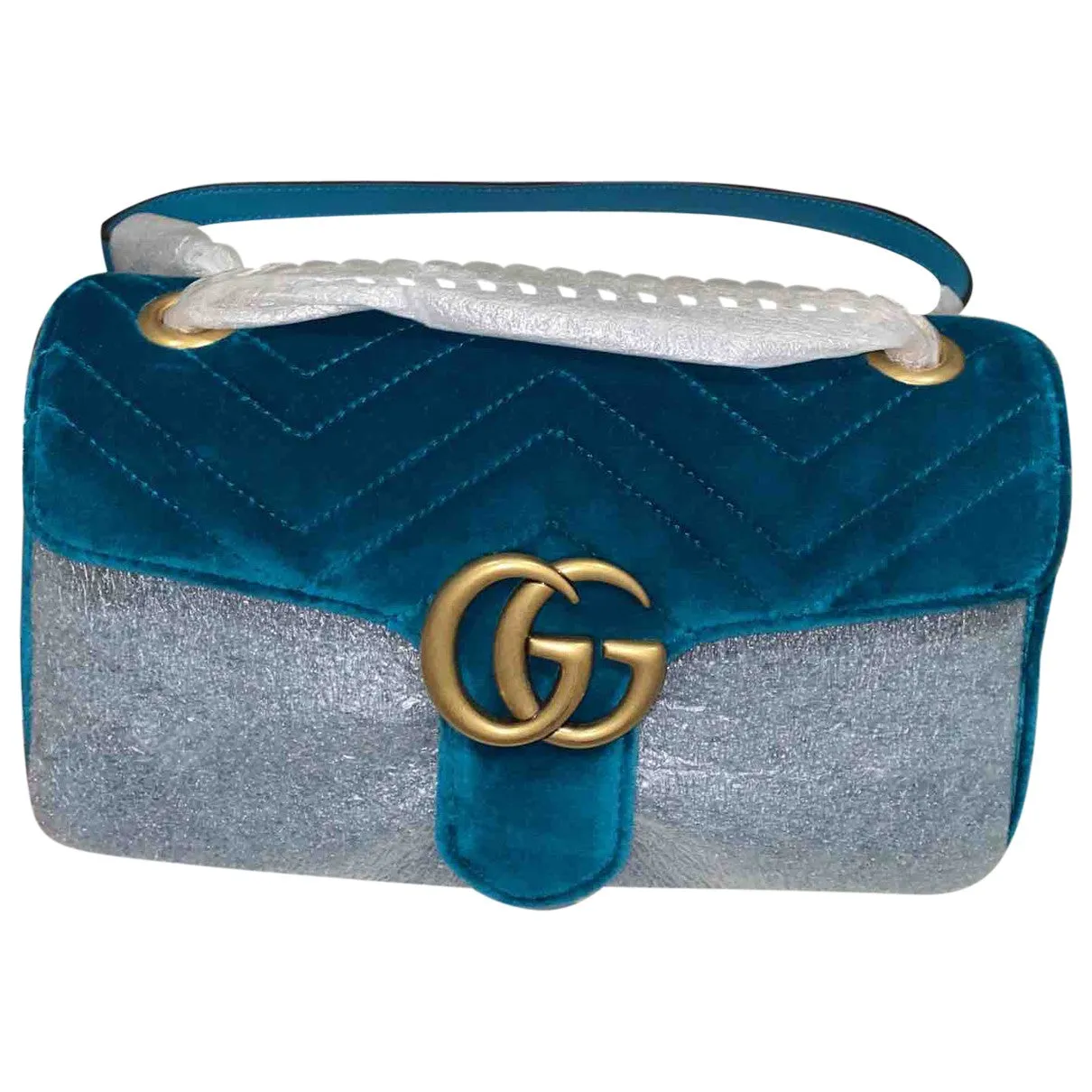 Gucci marmont  velvet handbag
