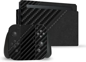 Head Case Designs Officially Licensed Alyn Spiller Leather Art Mix Vinyl Sticker Gaming Skin Decal Cover Compatible With Nintendo Switch Console & Dock & Joy-Con Controller Bundle