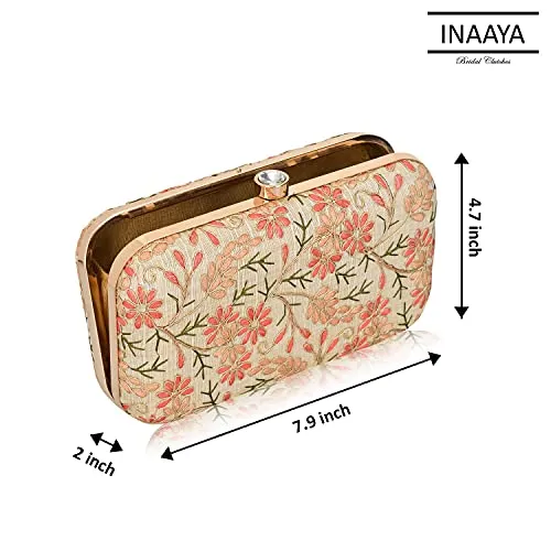 INAAYA - Bridal Accessories Women's Clutches (Multicolour)