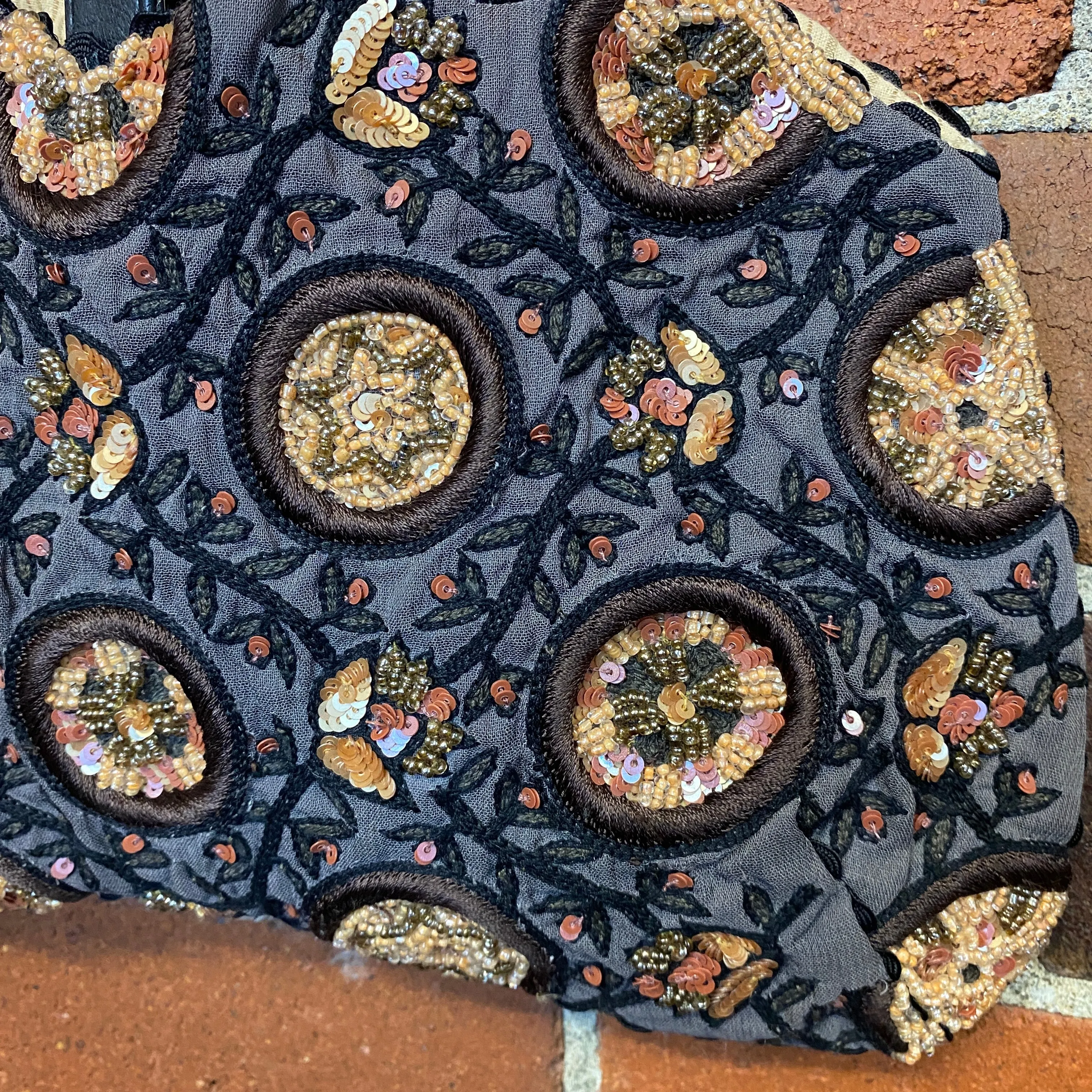 JAMIN PUECH embroidered handbag