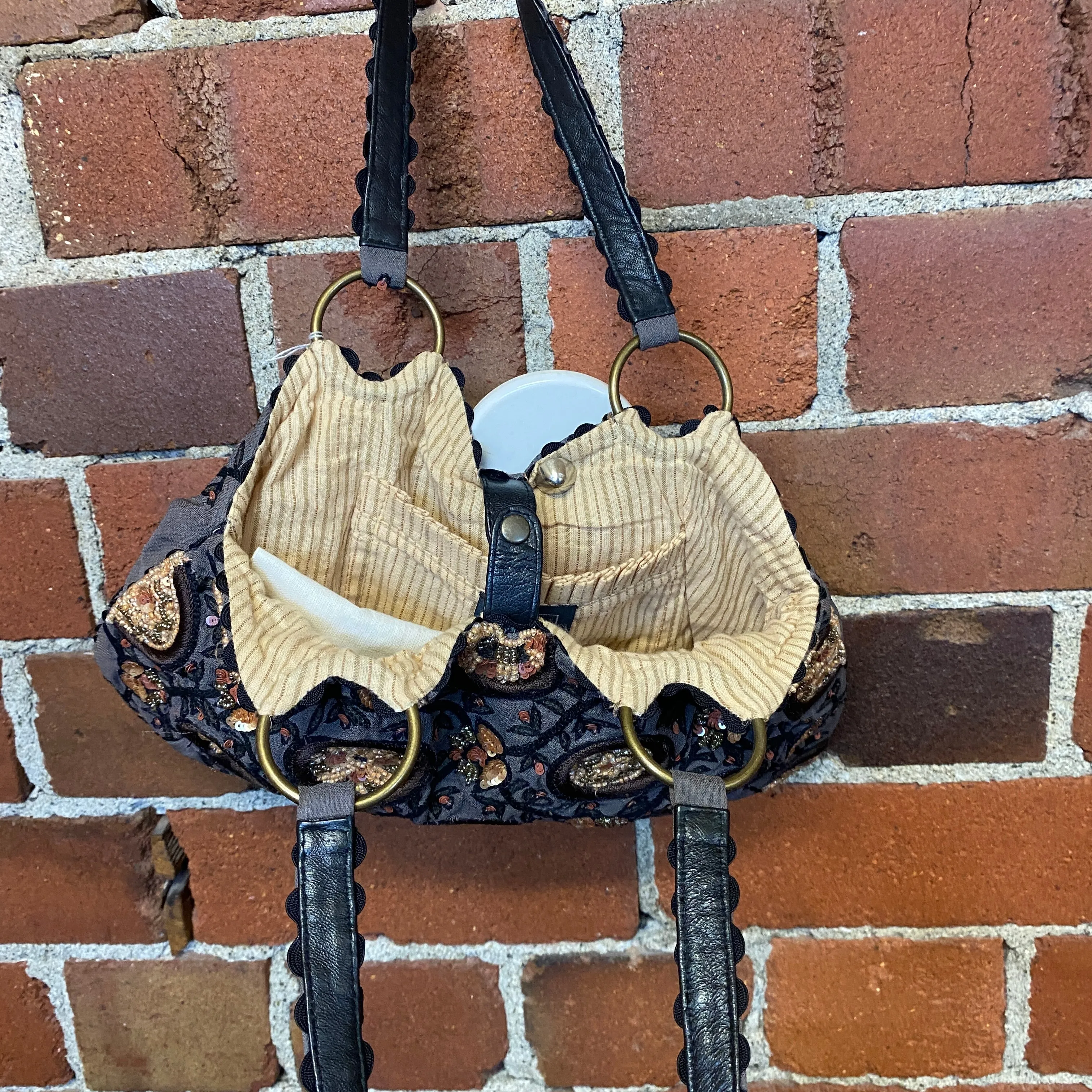 JAMIN PUECH embroidered handbag