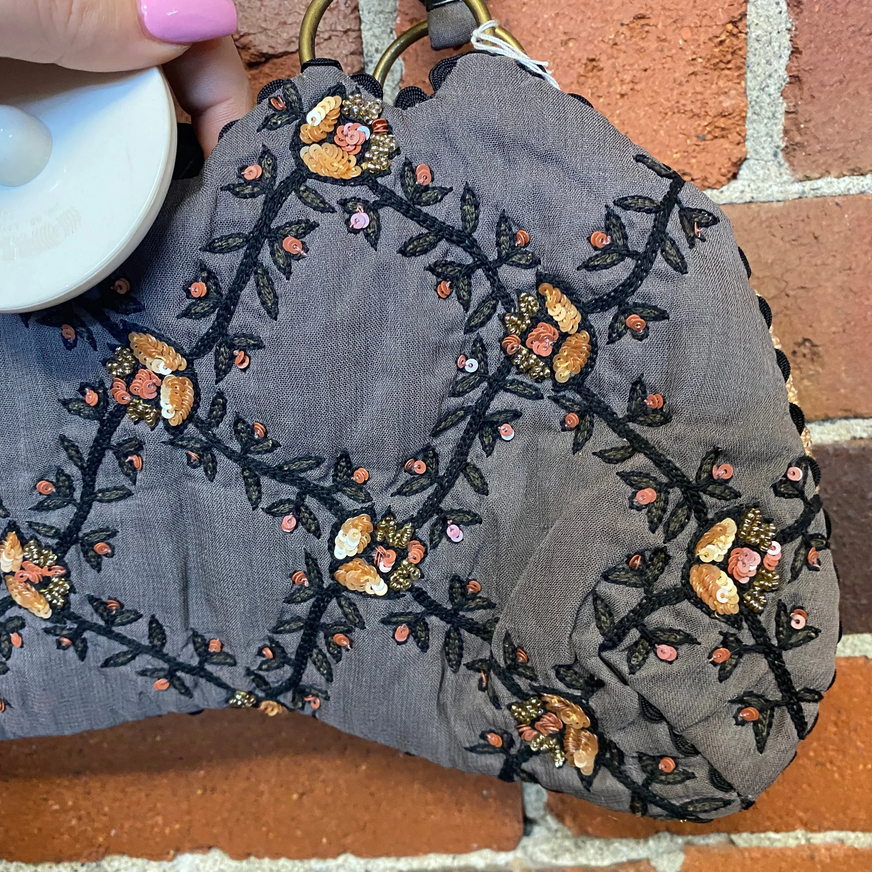 JAMIN PUECH embroidered handbag