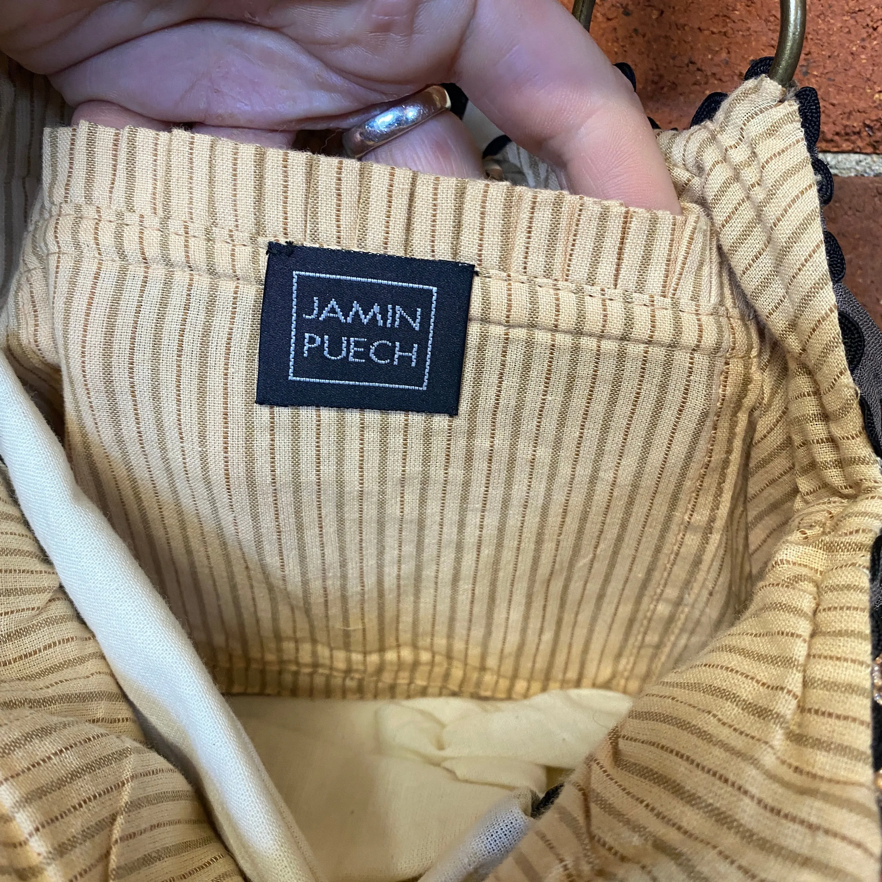 JAMIN PUECH embroidered handbag