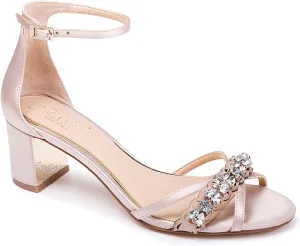Jewel Badgley Mischka Giona Embellished Evening Shoe