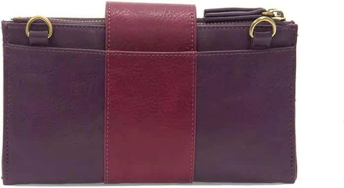 Joy Susan Women's Fashion Purse Camryn Colorblock Wallet Crossbody Clutch