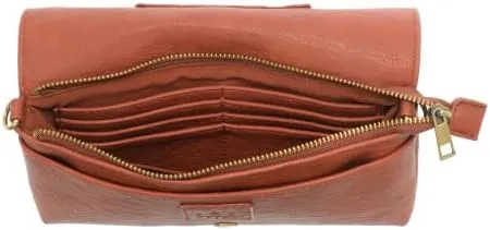 Joy Susan Womens Fashion Purse Everly Organizer Flap Crossbody