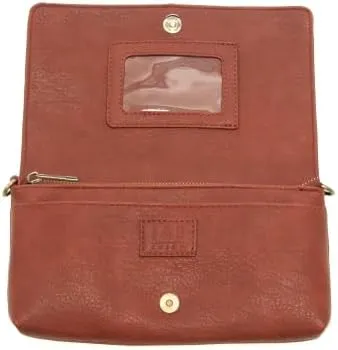 Joy Susan Womens Fashion Purse Everly Organizer Flap Crossbody