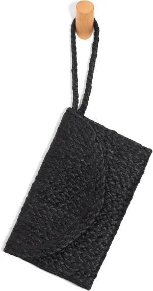 Joy Susan Women's Fashion Purse Portia Jute Clutch Wristlet Handbag