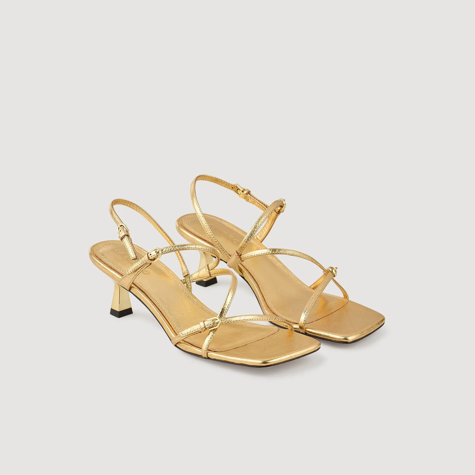 Juddy Sandals With Straps Gold