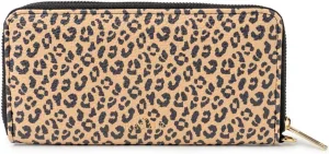 KEDZIE Eclipse Vegan Leather Zip-Around Clutch Wallet Credit Card Holder Phone Wristlet for Women