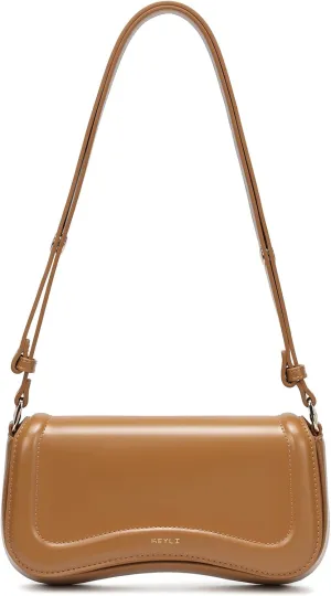 Keyli Small Shoulder Bag for women Trendy Crossbody Purse Waterproof Leather Handbags Clutch Tote Designer Bags