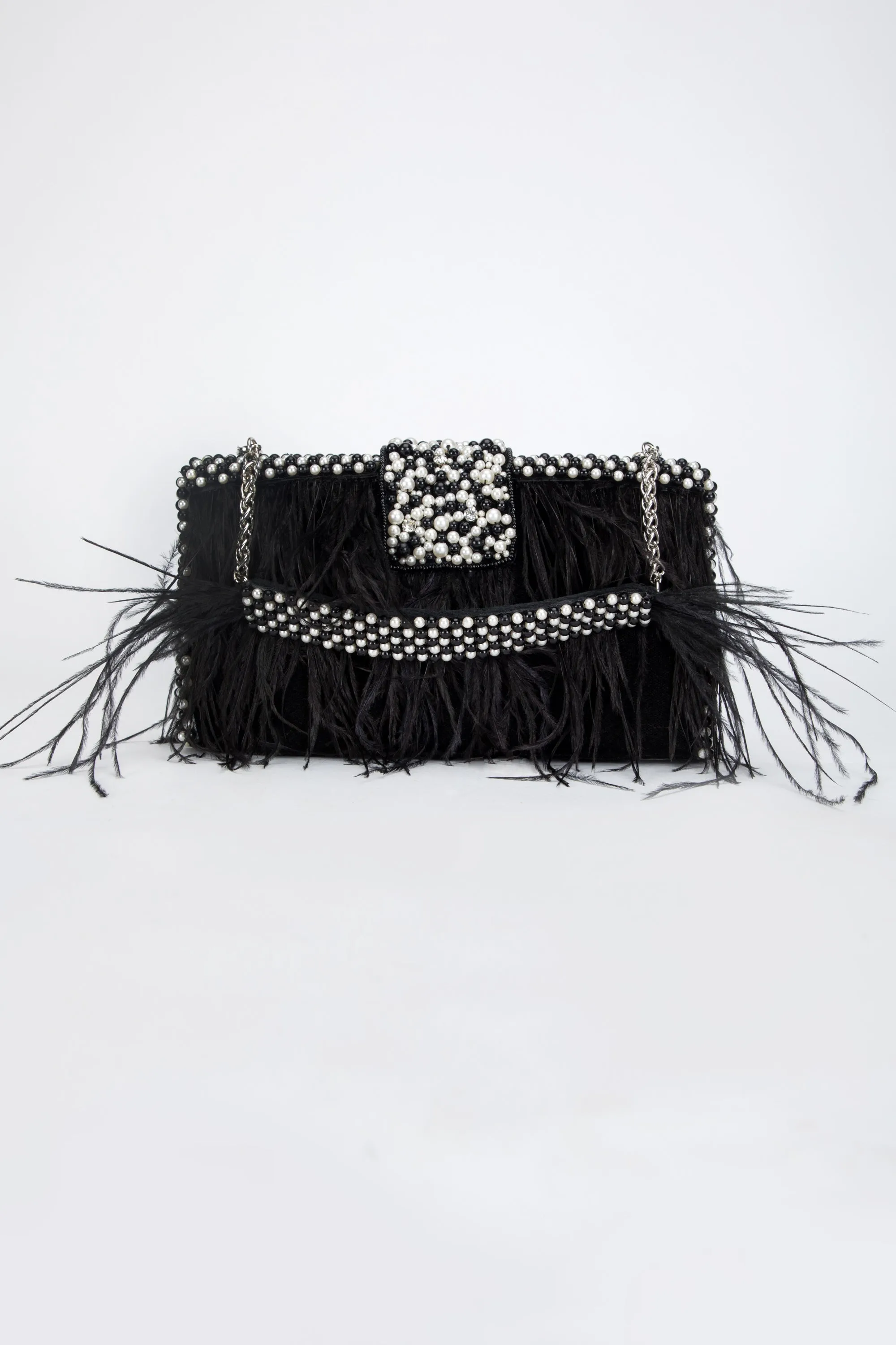 Kiraz Clutch Black