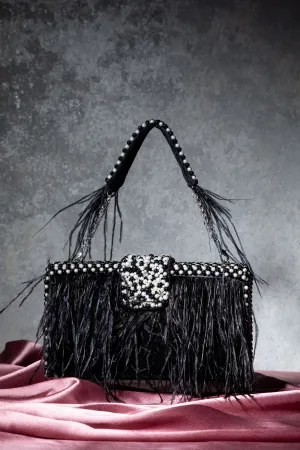 Kiraz Clutch Black