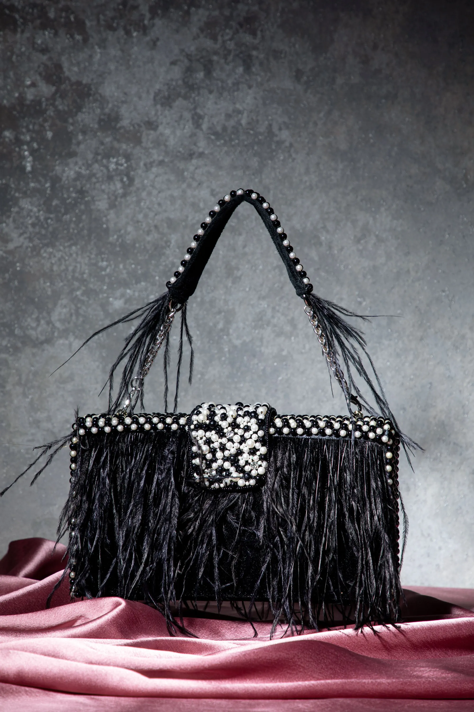 Kiraz Clutch Black