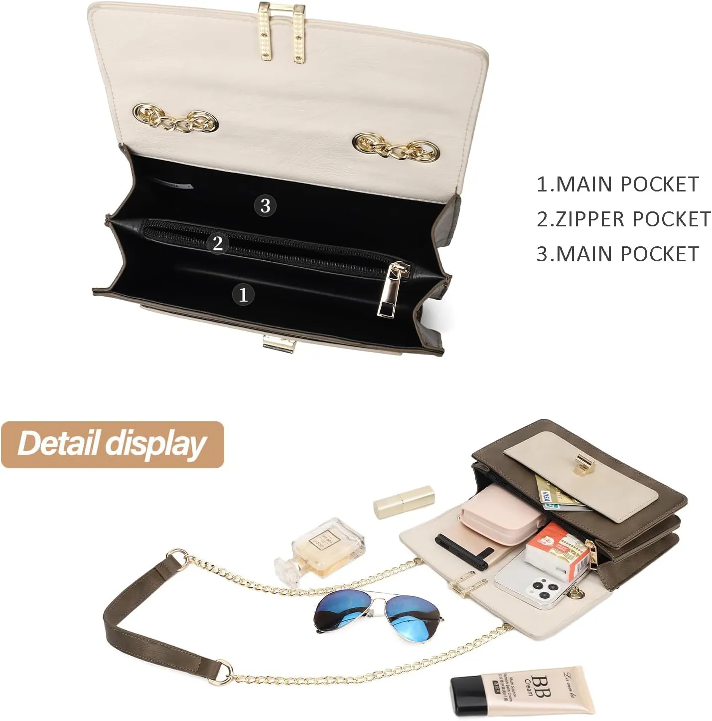 KL928 Crossbody Purses for Women Shoulder Bag Designer Satchel Handbag