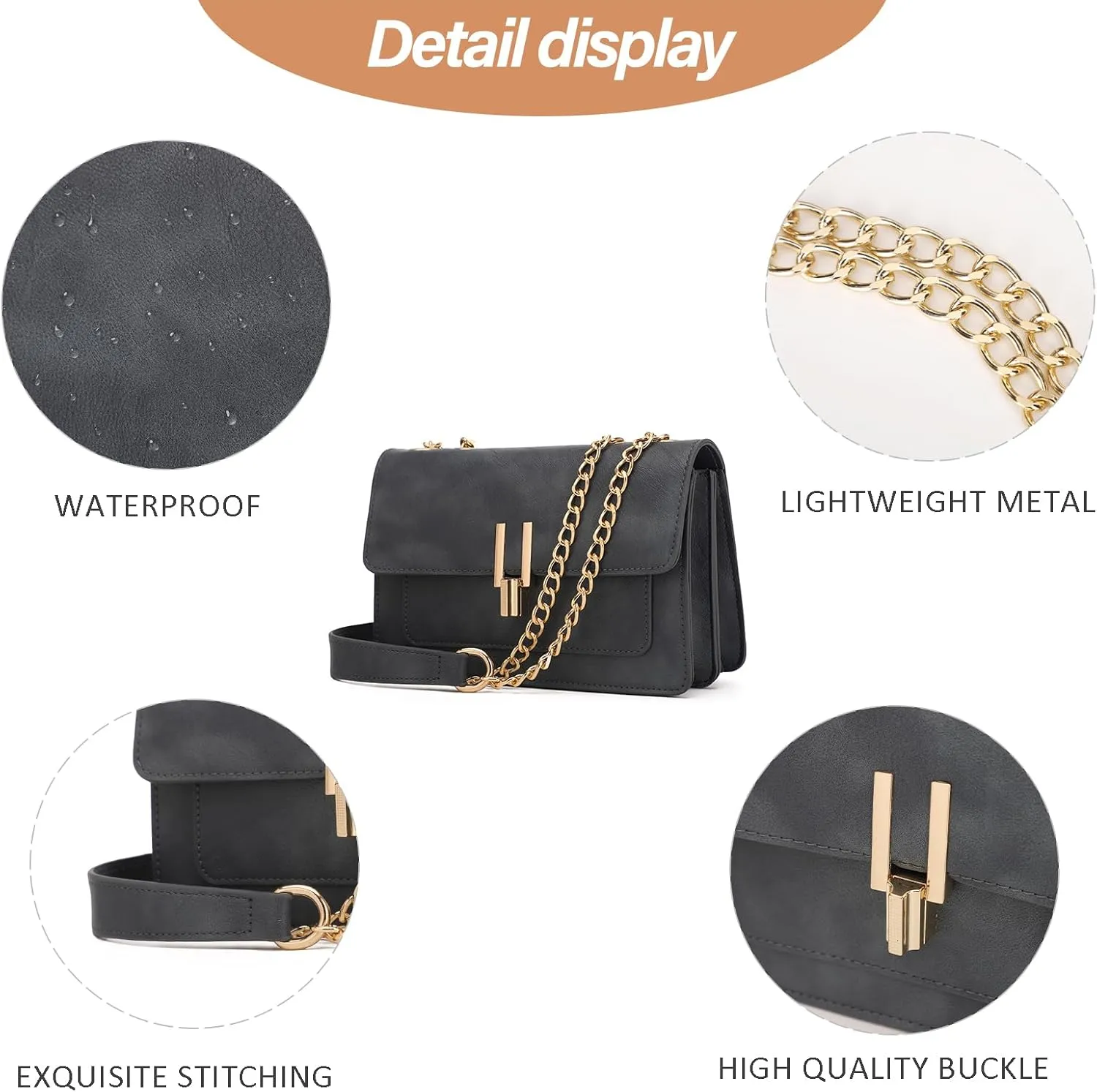 KL928 Crossbody Purses for Women Shoulder Bag Designer Satchel Handbag