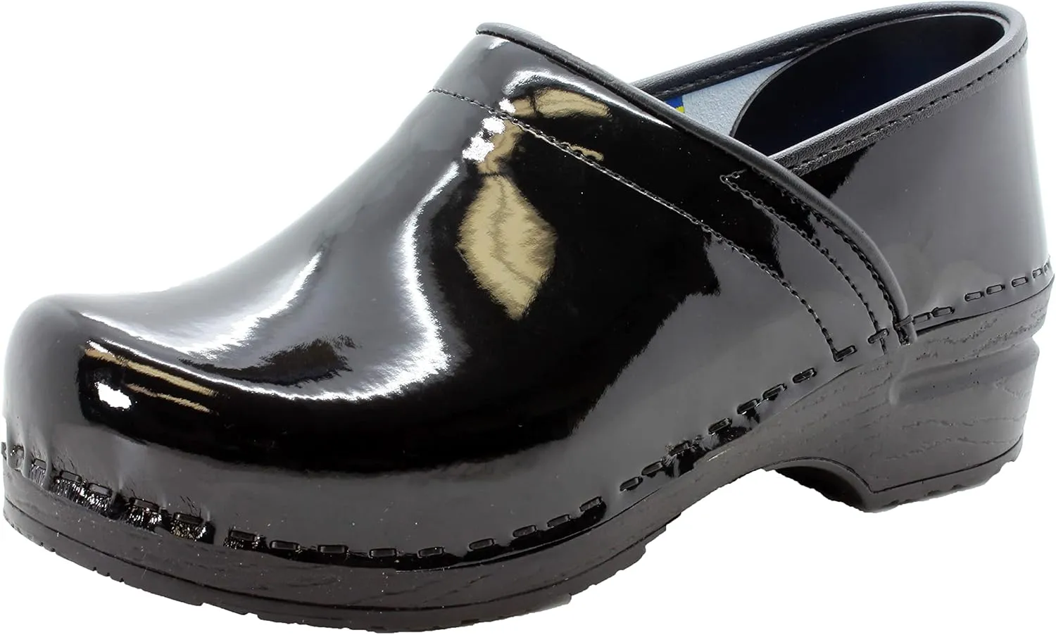 KLÄGN Women's Professional Plus Patent Leather Clogs