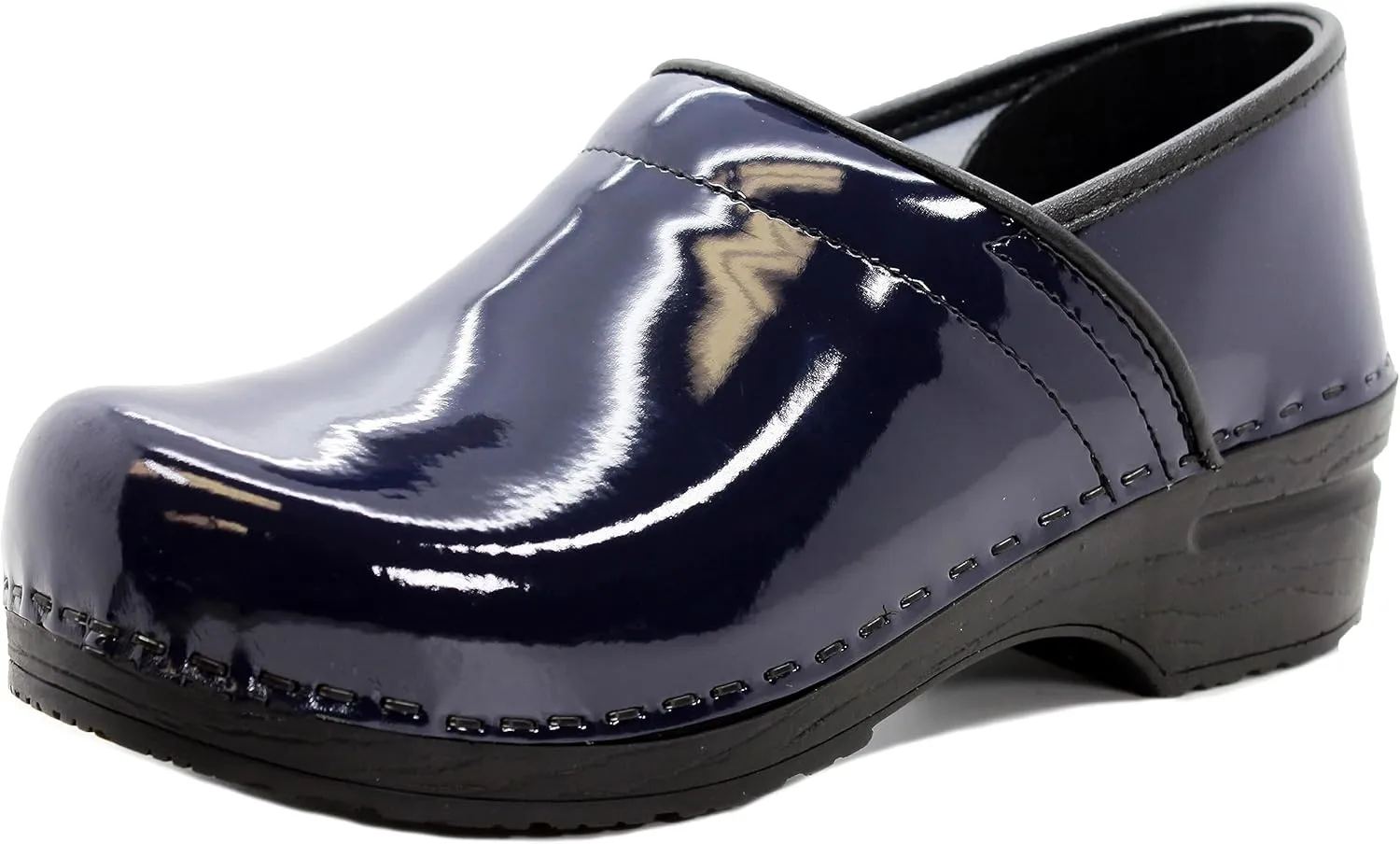 KLÄGN Women's Professional Plus Patent Leather Clogs