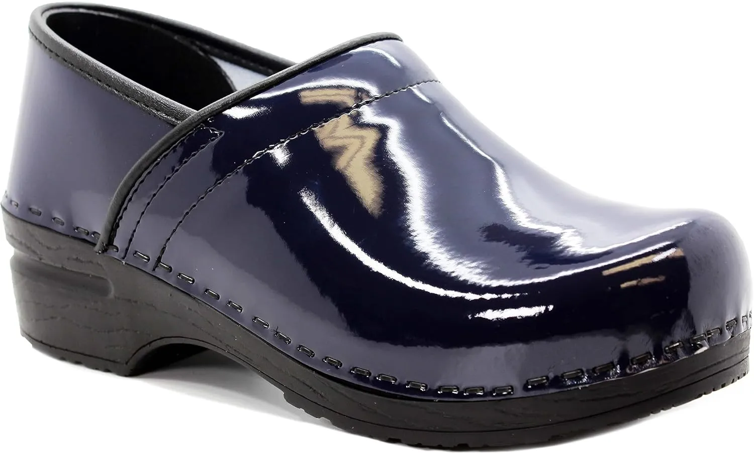 KLÄGN Women's Professional Plus Patent Leather Clogs