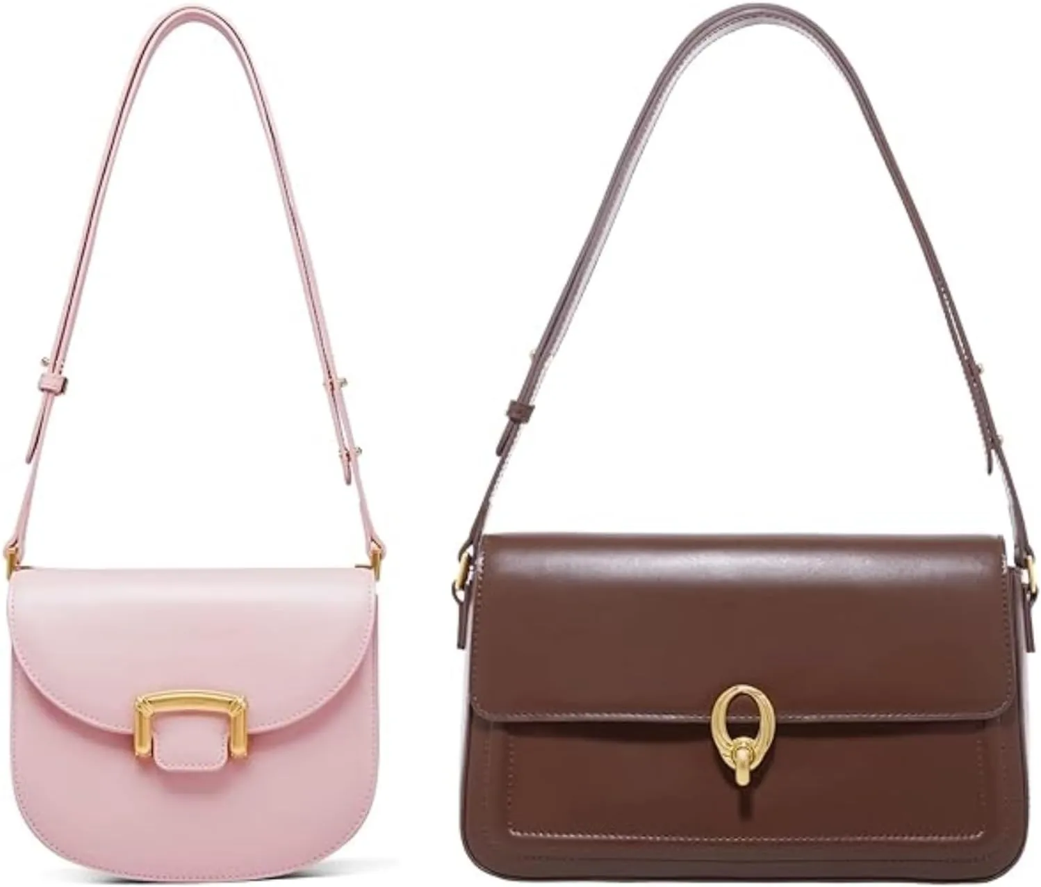 LA FESTIN Leather Purses For Women Trendy - Large Capacity Satchel Bag, Summer Purse with Adjustable Strap, Women's Crossbody Purse