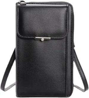 Ladies Cross Body Wallet Mini Handbags Crossbody Bag Phone for Women Pearl Flip Clutch Purse