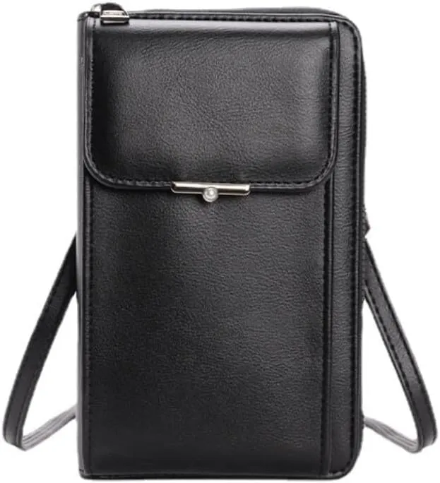 Ladies Cross Body Wallet Mini Handbags Crossbody Bag Phone for Women Pearl Flip Clutch Purse